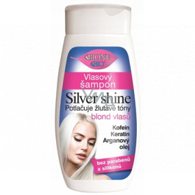 Bione Cosmetics Silver Shine tinted hair shampoo 260 ml