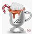 Sterling Silver 925 Hot Chocolate - Enjoy the cold days, Christmas Bracelet Bead