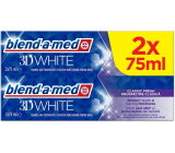 Blend-a-med 3D White Classic Fresh Whitening Toothpaste 2 x 75 ml, duopack