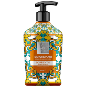Lady Venezia Sorrento Fiori Di Arancio - Orange blossom liquid soap 500 ml dispenser