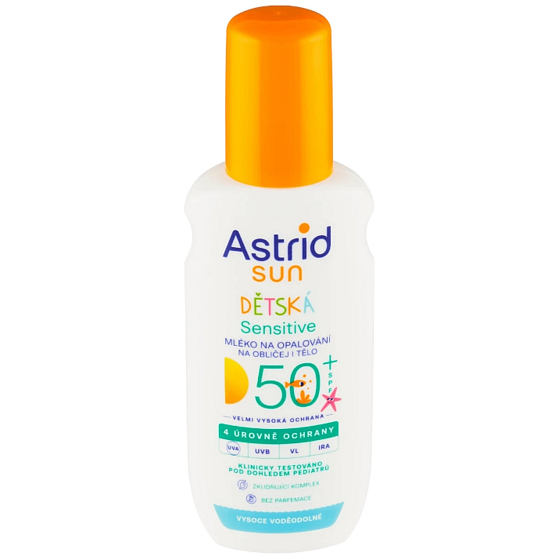 Astrid Sun Kids OF50+ Sunscreen Lotion Spray 150 ml