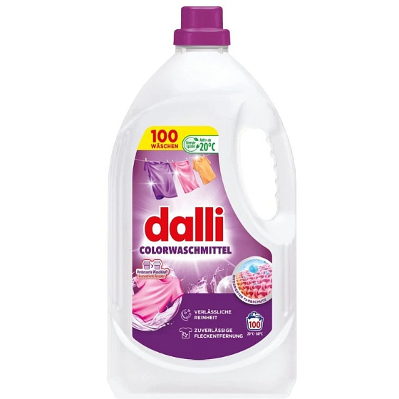 Dalli Color laundry gel, 100 washes, 4.5 l