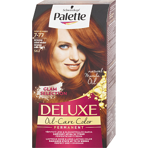 Schwarzkopf Palette Deluxe Hair Color Intense Shimmering Copper 7-77 (562), 50 ml