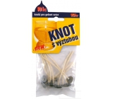 Fire Knot with reinforcement for the production of gel candles 7 cm 10 pieces