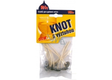 Fire Knot with reinforcement for the production of gel candles 7 cm 10 pieces
