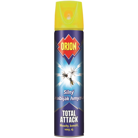 Orion Total Attack Strong killer of insects flies, mosquitoes, wasps, etc. spray 400 ml
