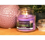 Lima Aroma Dreams Lavender aromatic candle glass with lid 120 g