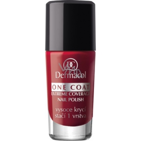 Dermacol One Coat Extreme Coverage Nail Polish nail polish 118 10 ml