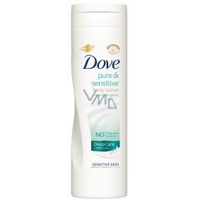 Dove Pure & Sensitive hypoallergenic body lotion 250 ml