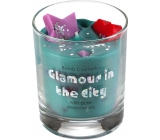 Bomb Cosmetics Půvabná měšťanka - Glamour in the City Candle Vonná přírodní, ručně vyrobena svíčka ve skle hoří až 35 hodin