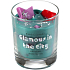 Bomb Cosmetics Charming burgher - Glamor in the City Candle Scented natural, handmade candle in glass burns for up to 35 hours