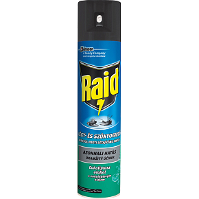 Raid flying insect spray with eucalyptus oil, 400 ml