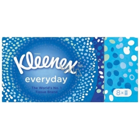 Kleenex Everyday hygienic handkerchiefs 2 layers 8 x 9 pieces