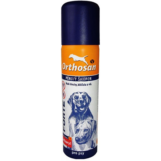 Orthosan V Forte foam shampoo for dogs 150 ml