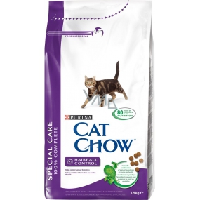 Purina Chow Special Care Hairball complete food preventing the formation of trichobezoars 1.5 kg
