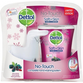 Dettol Forest berries non-contact soap dispenser and soap filling 250 ml