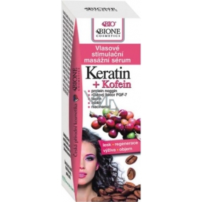Bione Cosmetics Keratin & Caffeine Hair Stimulating Massage Serum 215 ml