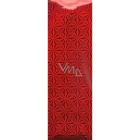 Nekupto Gift paper bag hologram for bottle 33 x 10 x 9 cm Red 050 30 THLH