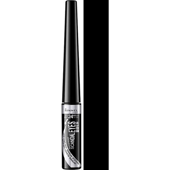 Rimmel London Scandaleyes Bold waterproof eyeliner 001 Black 2.5 ml
