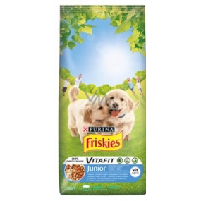 Purina Friskies Vitafit Junior diet with increased protein content for dogs 3 kg