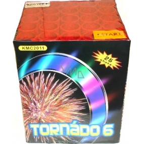 Tornado 6 compact pyrotechnics CE3 25 rounds III. Danger classes for sale from 21 years!