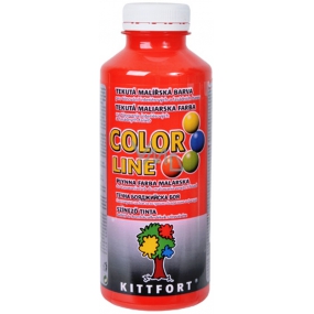 Kittfort Color Line liquid paint red 500 g