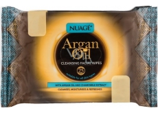 Nuagé Skin Argan Oil moisturized facial wipes 25 pieces