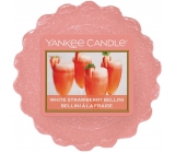 Yankee Candle White Strawberry Bellini - White strawberry cocktail fragrant wax for aroma lamp 22 g