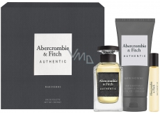 Abercrombie & Fitch Authentic Man eau de toilette for men 100 ml + eau de toilette 15 ml + shower gel 200 ml, gift set