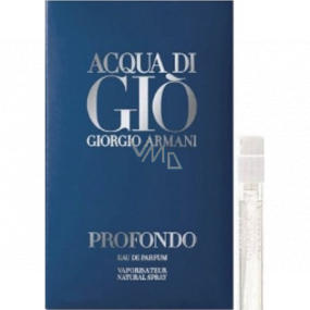 Giorgio Armani Acqua di Gioia Profondo Eau de Parfum for Men 1.2 ml with spray, vial