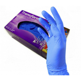 Aurelia Transform Nitrile gloves disposable non-powdered size M box 200 pieces