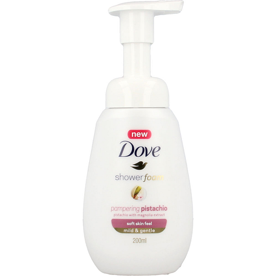 Dove Pampering Pistachio shower foam 200 ml