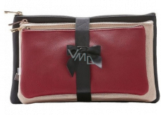 Diva & Nice Cosmetic handbag small 23 x 12 x 1 cm, medium 25 x 14 x 1 cm, large 26 x 16 x 1 cm, set of 3 pieces 61438
