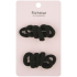 Richstar Accessories Hair elastics black basic 3 cm 12 pieces
