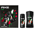 Ax Africa deodorant spray 150 ml + 3 in 1 shower gel 250 ml, cosmetic set for men