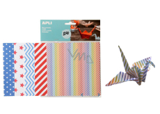 Apli Origami paper mix of colourful patterns 15 x 15 cm 50 sheets