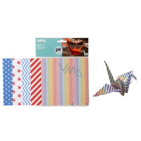 Apli Origami paper mix of colourful patterns 15 x 15 cm 50 sheets
