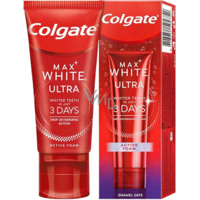 Colgate Max White Ultra Active Foam Whitening Toothpaste 50 ml