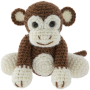 Craft ID Crochet monkey, creative set