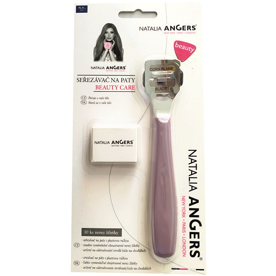 Natalia Angers NF502 Heel Shaver + 10 Blades 2866