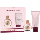 Tom Tailor for Her Be Mindful toaletní voda 30 ml + sprchový gel 100 ml, dárková sada pro ženy