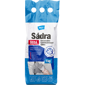 Het plaster gray, 1 kg