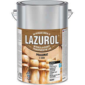 Lazurol Pragomat C1038 nitrocellulose varnish for wood 4 l