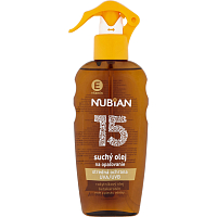 Nubian OF 15 Sunscreen Dry Oil, 200 ml