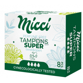 Micci Super women's tampons 8 pieces