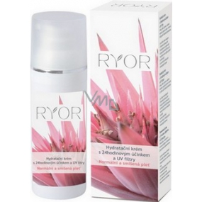 Ryor 24h Effect And UV Filters Moisturizing Cream 50ml
