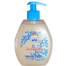 Mika Kiss Classic Antibacterial liquid soap with 500 ml additive