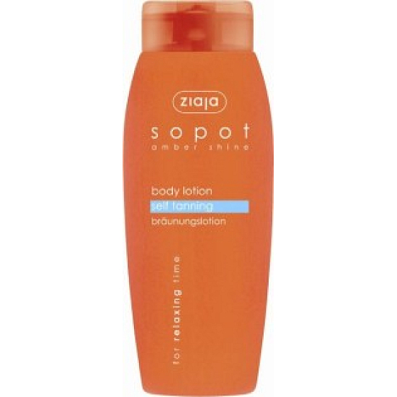 Ziaja Sopot Jantar self-tan body lotion for all skin 200 ml