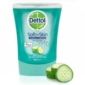 Dettol Freshness cucumber soap in a non-contact dispenser refill 250 ml
