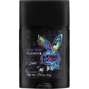 Playboy New York antiperspirant deodorant stick for men 51 g
